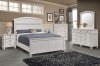 Carolina 5Pc Bedroom Set 222871 in Antique White by Coaster