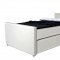 Duette Bed w/Trundle in White Leatherette by Casabianca