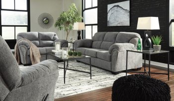 Allmaxx Sofa & Loveseat Set 28105 in Pewter Fabric by Ashley [SFAS-28105 Allmaxx Pewter]