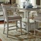 Magnolia Manor Dinette 244-DR-GT3660 5Pc Antique White Liberty