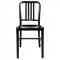 Alton Set of 4 Dining Chairs NA15BL in Black by LeisureMod