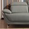 Sterling Sectional Sofa 1716 in Grey Eco-Leather by VIG