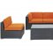 Camfora 5Pc Patio Sectional Set by Modway Choice of Color