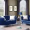 FD172 Sofa & Loveseat Set in Blue Velvet by FDF