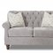 Burbank Sofa in Amigo Granite Fabric by Klaussner w/Options