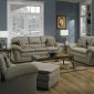 Sage Microfiber Living Room w/Decorative Pillows By Simmons