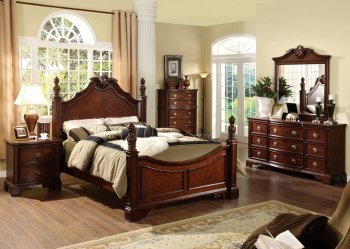 CM7310 Carlsbad Bedroom in Dark Cherry w/Optional Casegoods [FABS-CM7310 Carlsbad]