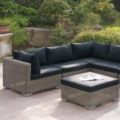 418 Outdoor Patio 6Pc Sectional Sofa Set by Poundex w/Options