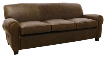 Drake Sofa & Loveseat Set in Tobacco by Luke Leather [LKS-Drake-358 Tobacco]