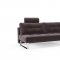 Supremax Vintage Sofa Bed in Gray w/Chrome Legs by Innovation