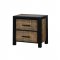 Hamberg CM7693 Bedroom in Black & Oak Finish w/Options