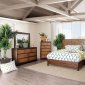 Covilha 5Pc Bedroom Set CM7522 in Antique Brown w/Options