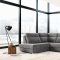 Viral Power Motion Sectional Sofa in Grey Fabric by ESF