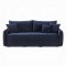 Irina Sofa LV03890 in Blue Velvet by Acme w/Sleeper