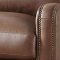 Napa Sofa & Loveseat Set Leather Italia in Peanut w/Options