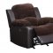 1301 Motion Sofa in Chocolate & Brown by Global w/Options