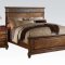 Arielle Bedroom in Oak by Acme w/Optional Case Goods