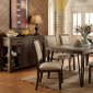 Caithe CM3563T Dining Table in Rustic Oak w/Options