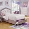 Caroline 400891 Kids Bedroom 4Pc Set in Metallic Lilac w/Options