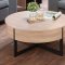 Nuria Coffee & 2 End Tables Set 80625 by Acme in Natural Rustic