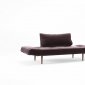 Zeal Deluxe Daybed in Dark Gray Velvet by Innovation