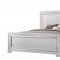 Lima 5Pc Bedroom Set in White Finish by Chintaly w/Options