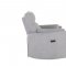 U8571 Power Motion Sofa in Light Gray Fabric by Global w/Options