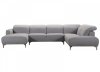 Hudson Sectional Sofa 31570 in Grey Fabric by VIG