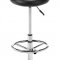 Black or White Set of 2 Barstools w/Crome Swivel Base