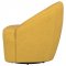 Leon Swivel Accent Chair Set of 2 903076 Mustard Yellow -Coaster