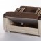 Luna Troya Brown Sofa Bed by Sunset w/Options