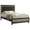 Valencia Bedroom Set 5Pc 223041 in Light Brown & Black by Coaste