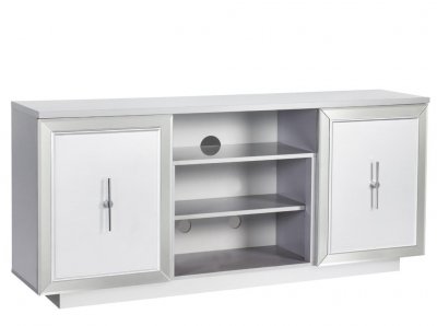 Sashi Media Console in Silver