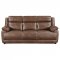 Ellington Sofa & Loveseat Set 508281 in Dark Brown by Coaster