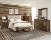 Devon 300525 Bedroom by Coaster w/Beige Fabric Bed & Options