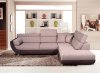 Artemis Sectional Sofa in Two-Tone Fabric by ESF w/Bed & Options