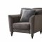 UFM801 Sofa in Grey Velvet Fabric by Global w/Options