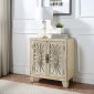 Nalani Console Table AC00197 in Antique White by Acme