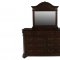 Emilie Bedroom Set 5Pc 1841 in Tudor Brown by NCFurniture