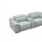 Hartley Power Motion Sofa Light Gray by Beverly Hills w/Options