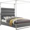 Encore Bed in Grey Faux Leather by Meridian w/Options