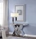 Noralie Console Table 90444 in Mirror by Acme w/Options