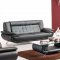 Scarlet Sofa in Black Bonded Leather Match w/Optional Items