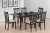 103721 Dining Table by Coaster in Cappuccino w/Options