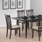 103721 Dining Table by Coaster in Cappuccino w/Options