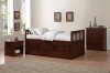 Rowe Bed B2013PRDC w/Trundle in Dark Cherry by Homelegance