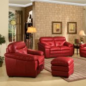 1529 Mirella Sofa & Loveseat Set by Leather Italia w/Options