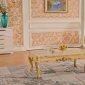 Lorenzo Coffee Table 295 in Golden Tone w/Options by Meridian