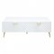 Gaines Coffee & End Tables 3Pc Set LV01139 in White by Acme