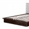 Modern Chocolate Brown Bedroom w/Storage Platform Bed